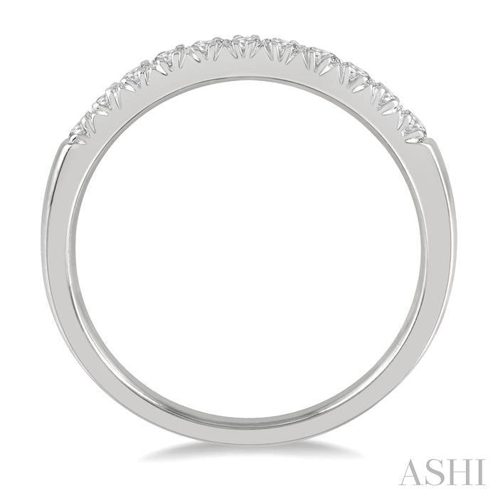 ASHI 11 Stone Diamond Wedding Band 33306PPPGPL