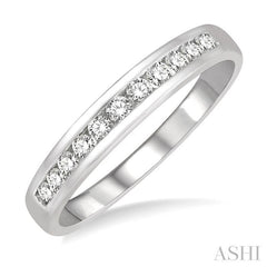 ASHI 11 Stone Channel Set Diamond Wedding Band 33316PPPHPL