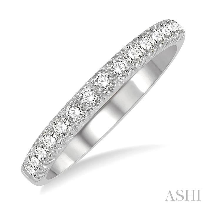 ASHI Diamond Wedding Band 33325PPFHWG
