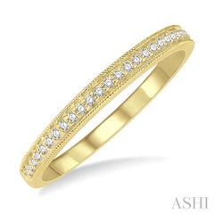 ASHI Diamond Wedding Band 33338PPFHYG