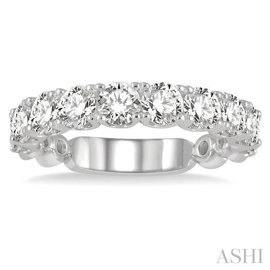 ASHI Diamond Wedding Band 33350PPFHWG-2.00