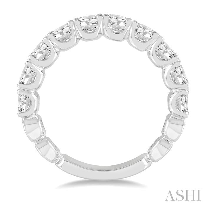 ASHI Diamond Wedding Band 33350PPFHWG-2.00