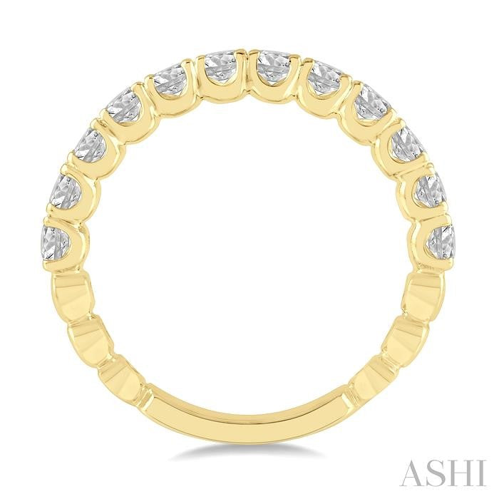 ASHI Diamond Wedding Band 33351PPFHYG