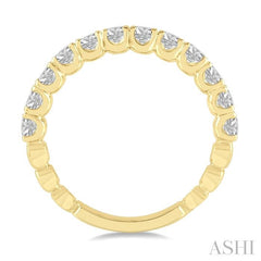 ASHI Diamond Wedding Band 33351PPFHYG