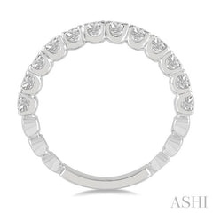ASHI Diamond Wedding Band 33351PPPGPL
