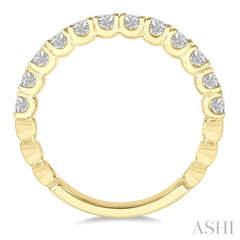 ASHI Diamond Wedding Band 33352PPFHYG