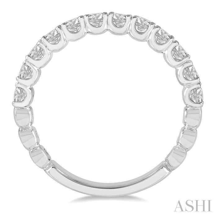 ASHI Diamond Wedding Band 33352PPPGPL