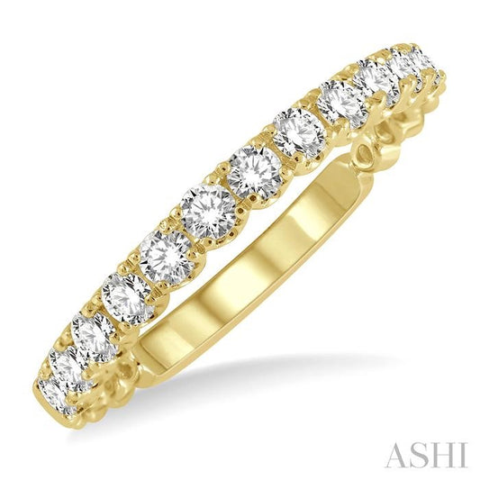 ASHI Diamond Wedding Band 33353PPFHYG