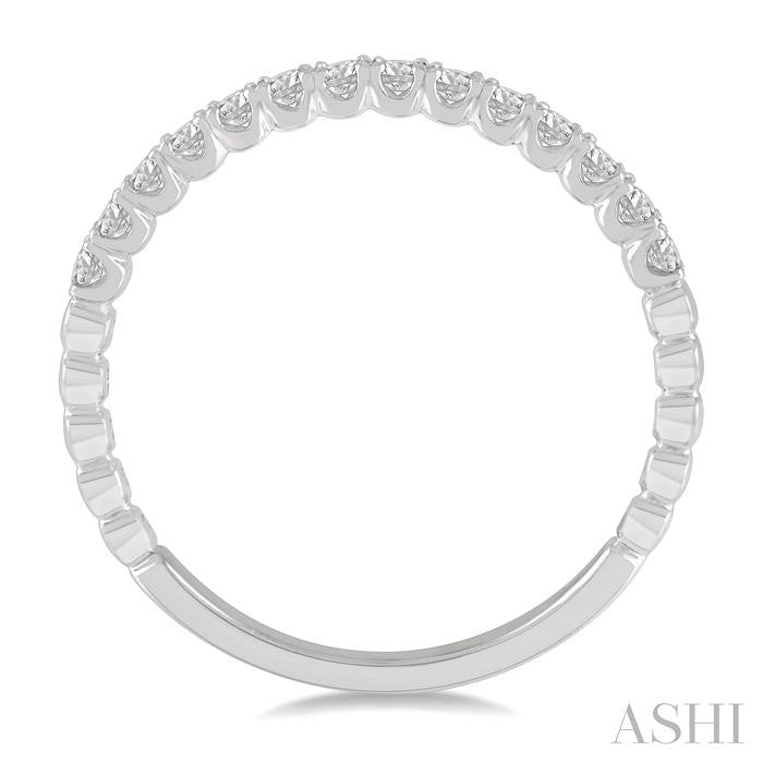 ASHI Diamond Wedding Band 33356PPPGPL