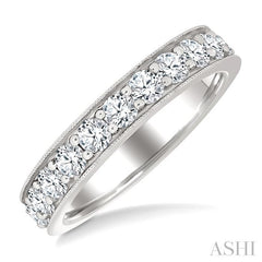 ASHI Eternity Diamond Wedding Band 33360PPFGWG-2.00