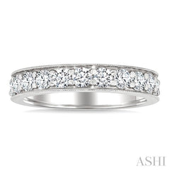 ASHI Eternity Diamond Wedding Band 33360PPFGWG-2.00