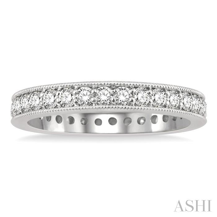 ASHI Eternity Diamond Wedding Band 33361PPFGWG