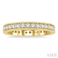 ASHI Eternity Diamond Wedding Band 33361PPFGYG