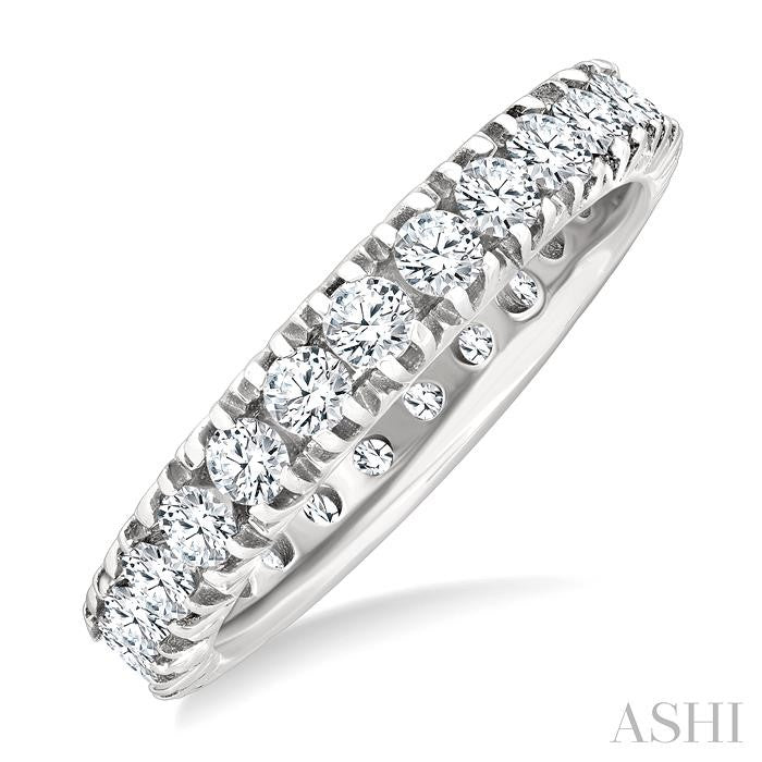 ASHI Eternity Diamond Wedding Band 33370PPFGWG-1.50