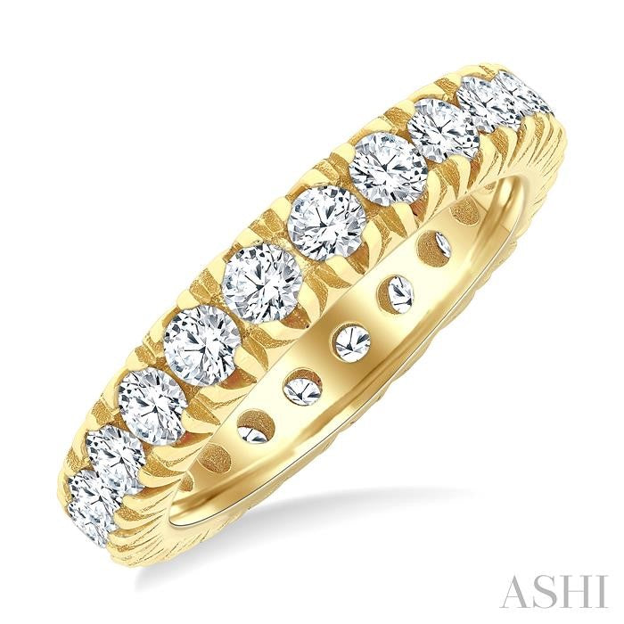 ASHI Eternity Diamond Wedding Band 33370PPFGYG-2.00