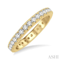 ASHI Eternity Diamond Wedding Band 33371PPFGYG