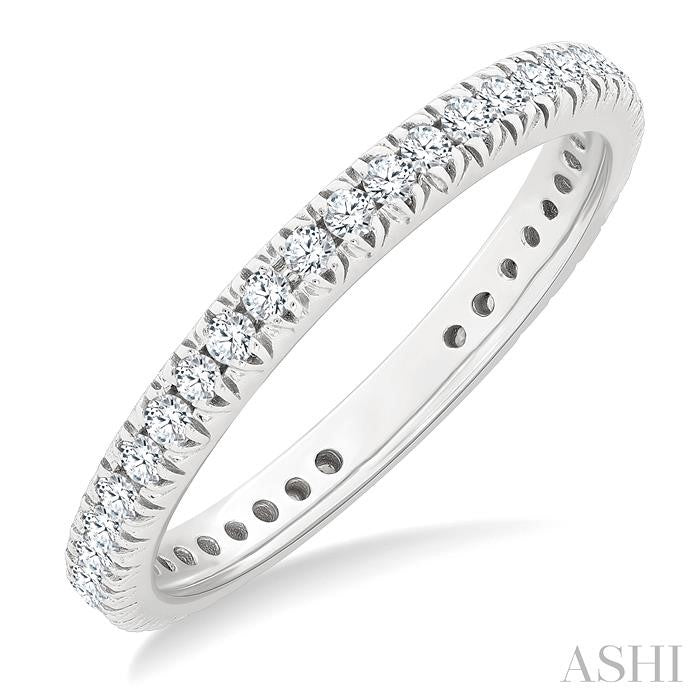 ASHI Eternity Diamond Wedding Band 33373PPFGWG