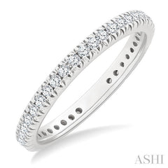 ASHI Eternity Diamond Wedding Band 33373PPFGWG
