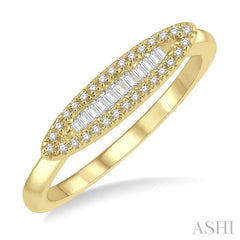 ASHI Stackable Petite Baguette Diamond Fashion Ring 333A7PPTGYG