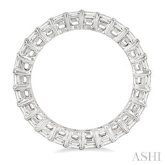 ASHI Emerald Shape Eternity Diamond Wedding Band 33470PPFGWG-3.00
