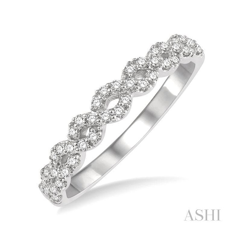 ASHI Stackable Diamond Fashion Band 332A6PPFHWG
