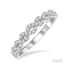 ASHI Stackable Diamond Fashion Band 332A6PPFHWG