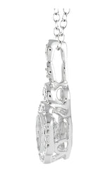 Parkplace Jewelers Silver Emotion Diamond Fashion Pendant 80099PPSXSLPD