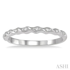 ASHI Stackable Diamond Wedding Band 34169PPFGWG