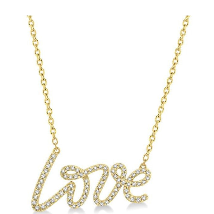 Parkplace Jewelers Love Diamond Necklace 997GQPPFHNKYG