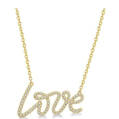 Parkplace Jewelers Love Diamond Necklace 997GQPPFHNKYG