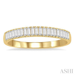 ASHI Stackable Baguette Diamond Fashion Band 343A5PPFGYG