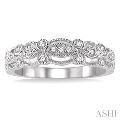 ASHI Stackable Diamond Wedding Band 34886PPFHWG