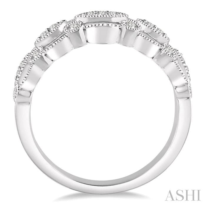 ASHI Stackable Diamond Wedding Band 34886PPFHWG