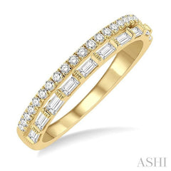 ASHI Stackable Baguette Diamond Fashion Band 348A3PPFGYG