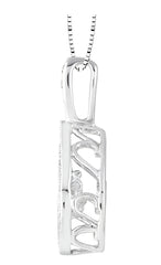 Parkplace Jewelers Pear Shape Emotion Diamond Pendant 69175PPFHPDWG