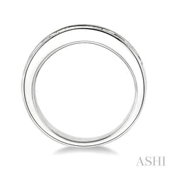 ASHI Channel Set Diamond Wedding Band 35071PPFCW