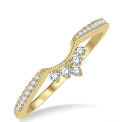 Parkplace Jewelers Chevron Diamond Wedding Band 30217PPFHYG