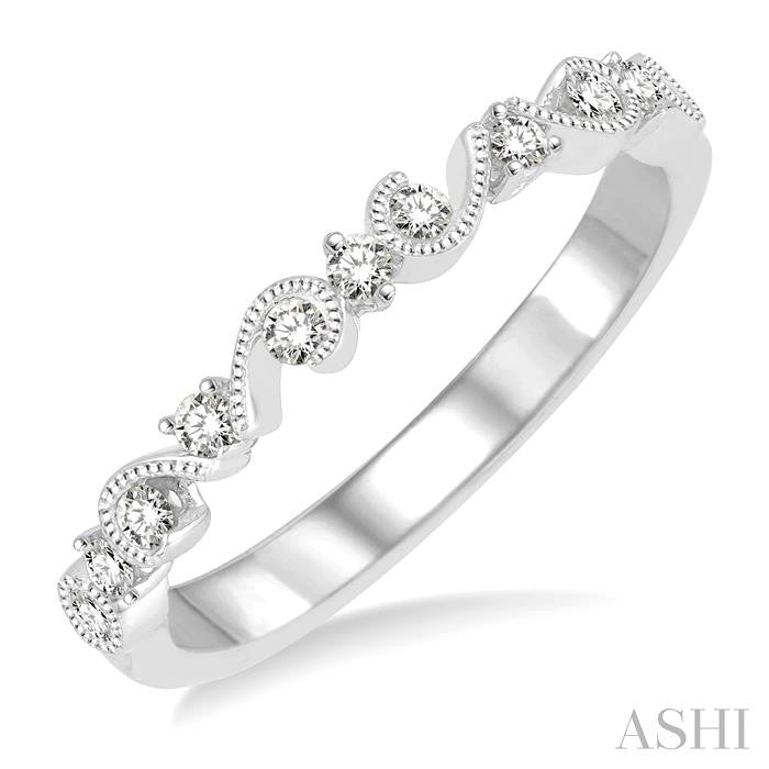 ASHI Stackable Diamond Wedding Band 35767PPFHWG