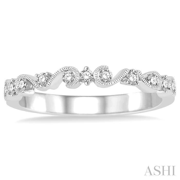 ASHI Stackable Diamond Wedding Band 35767PPFHWG
