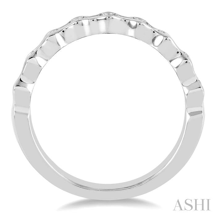 ASHI Stackable Diamond Wedding Band 35792PPFHWG