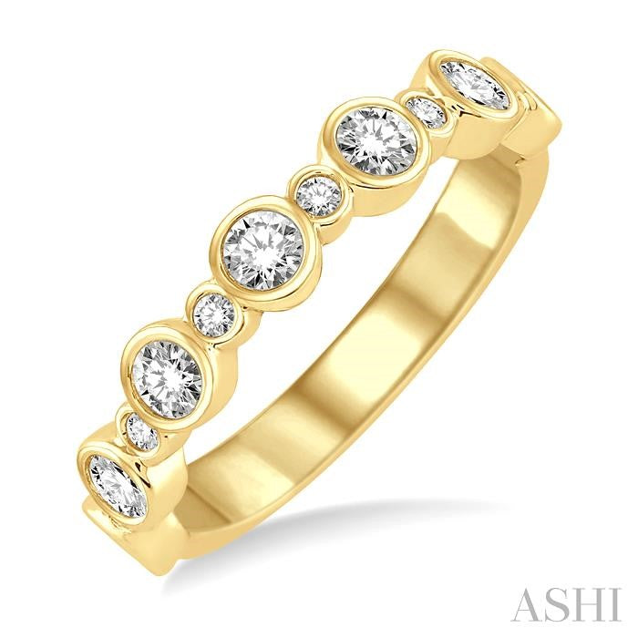 ASHI Stackable Diamond Wedding Band 35802PPFHYG