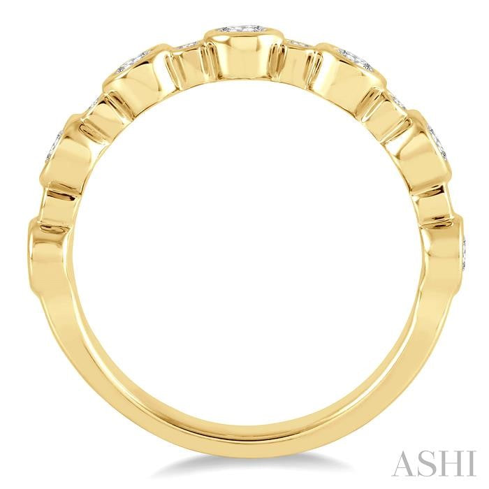 ASHI Stackable Diamond Wedding Band 35802PPFHYG
