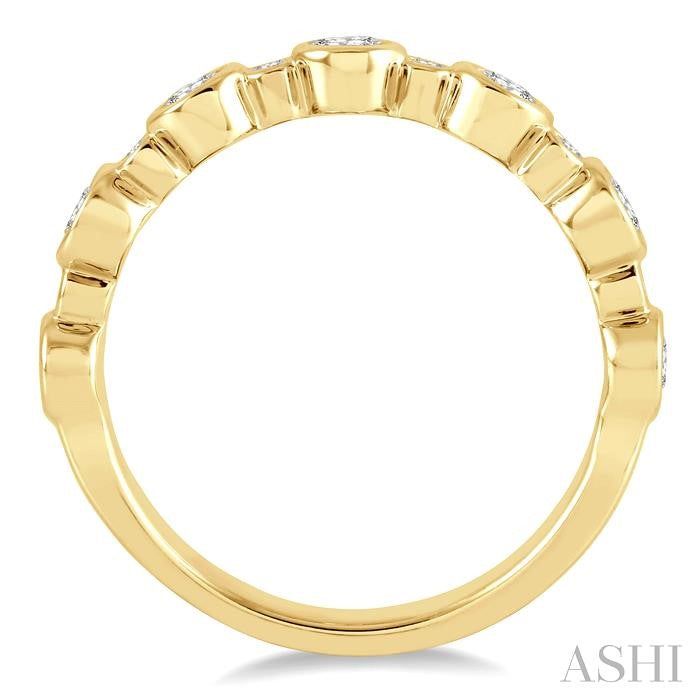 ASHI Stackable Diamond Wedding Band 35802PPFHYG
