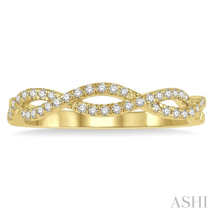 ASHI Swirl Diamond Fashion Ring 359A7PPFHYG
