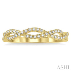 ASHI Swirl Diamond Fashion Ring 359A7PPFHYG