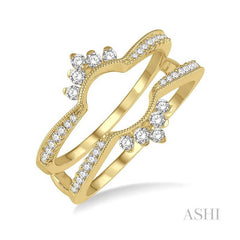 ASHI Diamond Insert Ring 29655PPFHYG