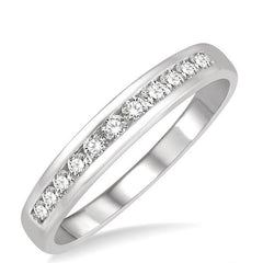 Parkplace Jewelers 11 Stone Channel Set Diamond Wedding Band 33316PPFGWG