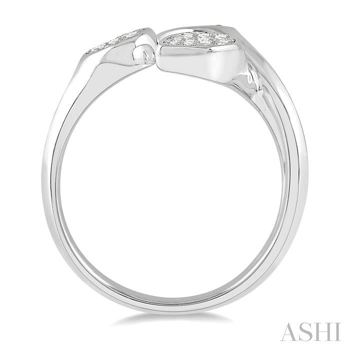 ASHI Mixed Shape Lovebright Diamond Fashion Open Ring 361P5PPTGWG