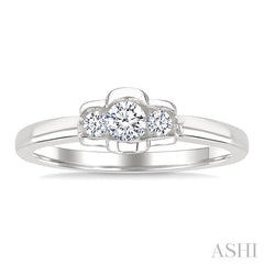 ASHI 3 Stone Diamond Fashion Ring 361Y6PPFGWG