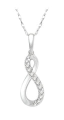 Parkplace Jewelers Infinity Petite Diamond Fashion Pendant 622A8PPTSPDWG